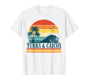 Turks & Caicos Holiday Christmas Trip Vacation Matching T-Shirt