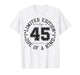 45 Year Old Gifts Vintage 1981 Limited Edition 45th Birthday T-Shirt