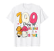100 Days of School Brains and Bows 100th Day of School Girls T-Shirt