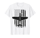P-40 Warhawk Flag US Military WW2 Fighter Aircraft Bomber T-Shirt
