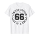66 Year Old Gifts Vintage 1960 Limited Edition 66th Birthday T-Shirt