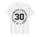 30 Year Old Gifts Vintage 1996 Limited Edition 30th Birthday T-Shirt
