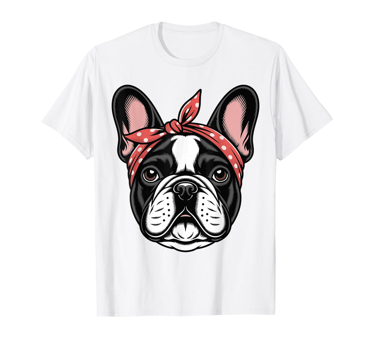 Girl French Bulldog T-Shirt