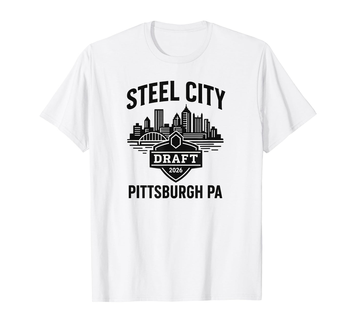 Pittsburgh Draft 2026, Steel City Fan Pride Graphic T-Shirt