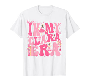 Coquette in My Clara Era Christmas Nutcracker Merry Xmas Kid T-Shirt