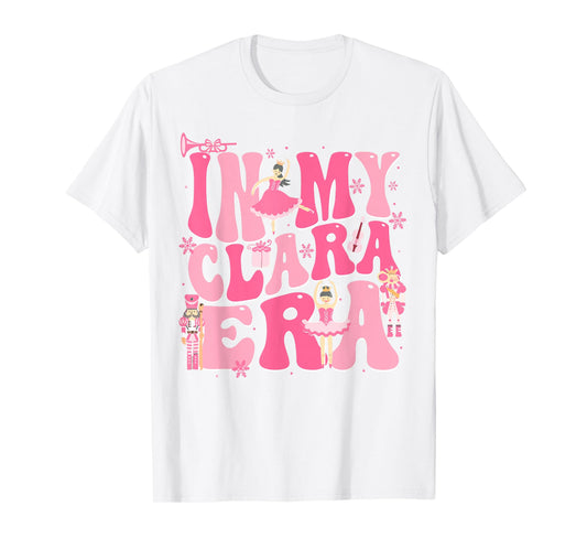 Coquette in My Clara Era Christmas Nutcracker Merry Xmas Kid T-Shirt
