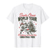 Santa Claus World Tour Rocking Around The Christmas Tree T-Shirt