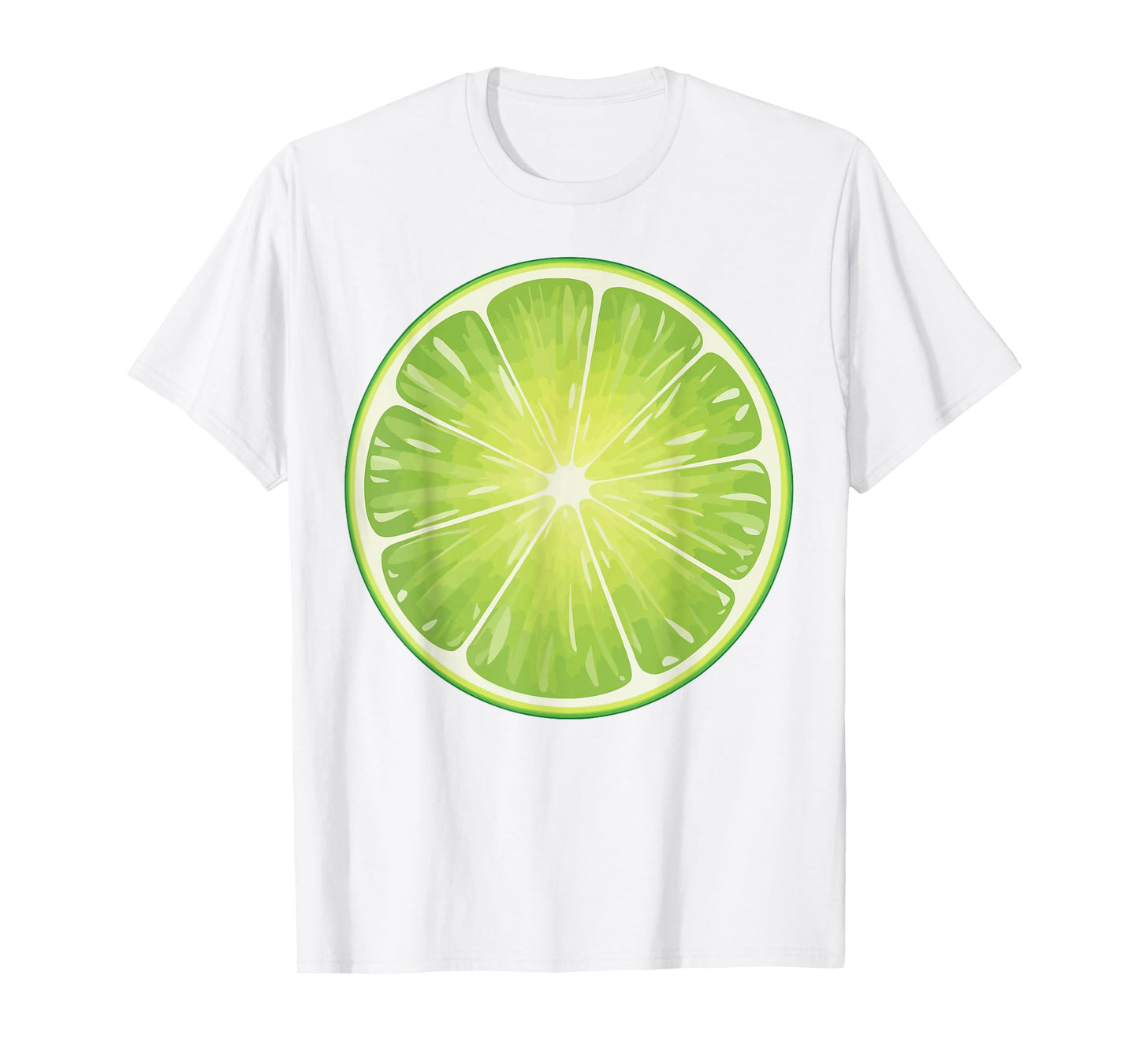 Lime Shirt Adult Kids Men Women Fruit Green Lime Costume T-Shirt