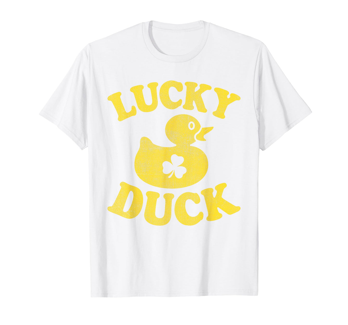 Rubber Duck Funny St. Patrick’s Day Adults Kids Lucky T-Shirt
