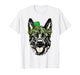 Cute German Shepherd Shamrock St Patricks Day Men Women Kid T-Shirt