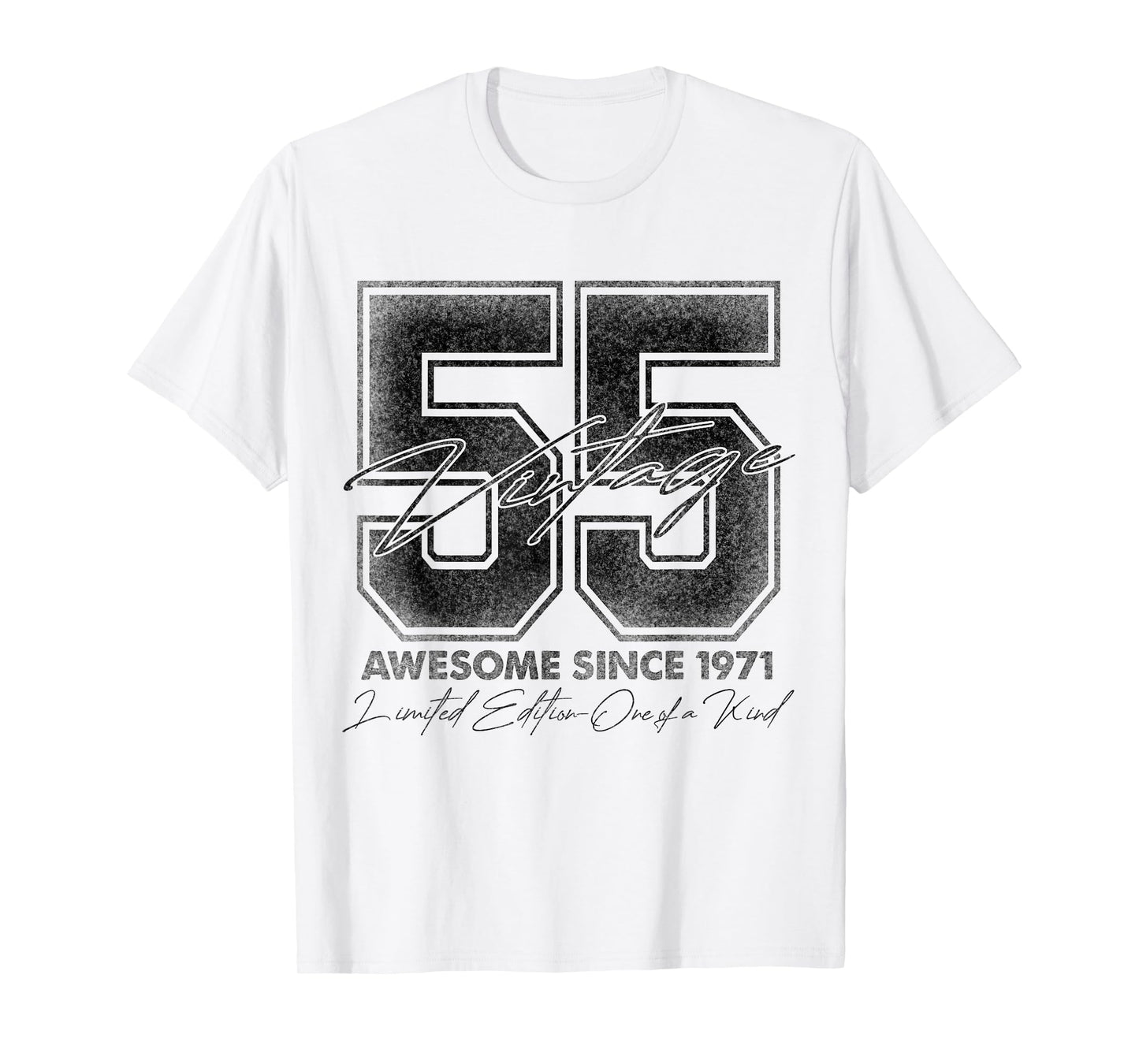 55 Year Old Gifts Vintage 1971 Limited Edition 55th Birthday T-Shirt