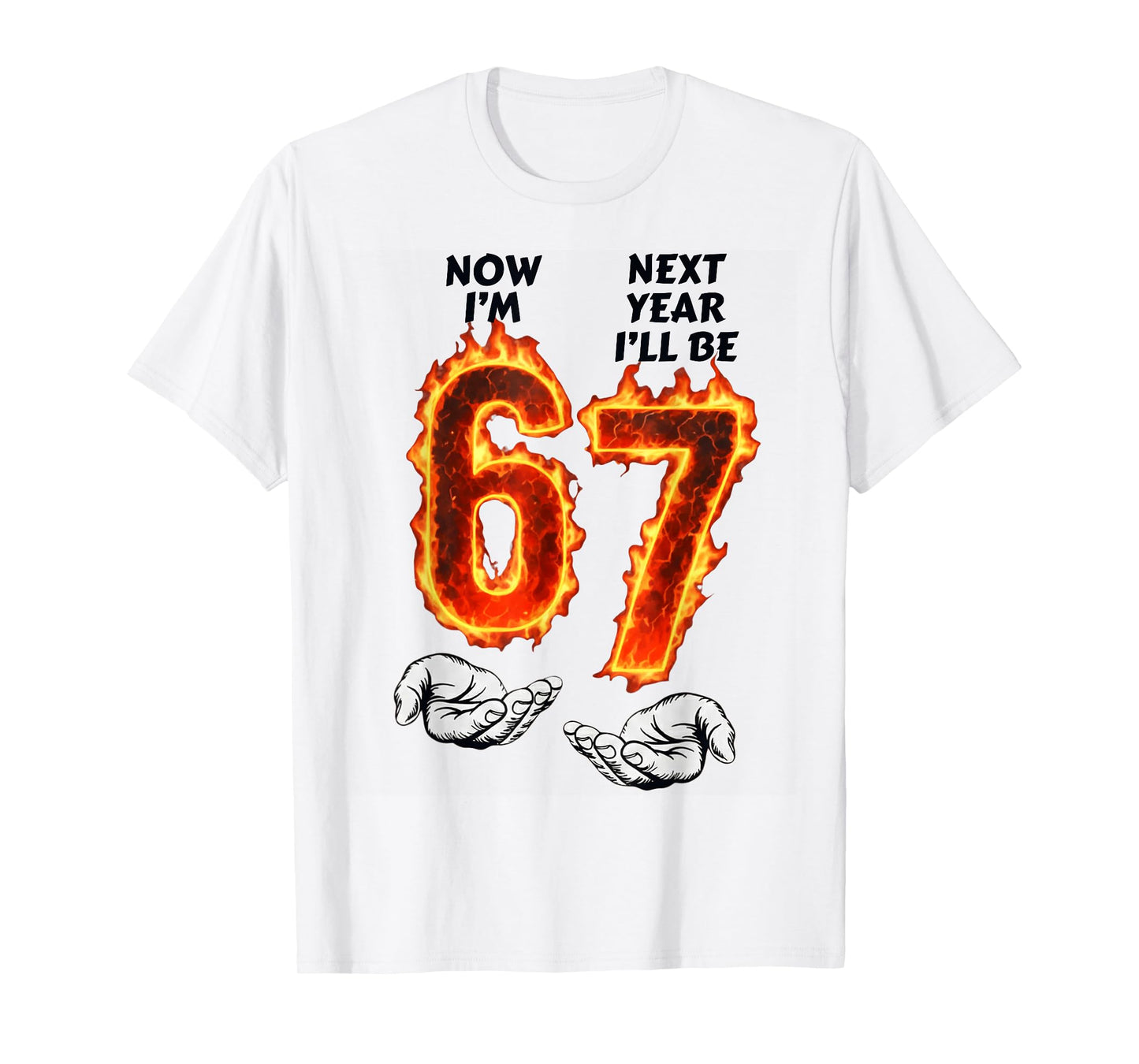 6th Birthday Boys Girls 6 7 Now I'm 6 Next Year I'll be 7 T-Shirt