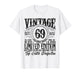 69 Year Old Gifts Vintage 1957 Limited Edition 69th Birthday T-Shirt