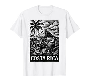 Arenal Volcano Toucan Costa Rica T-Shirt