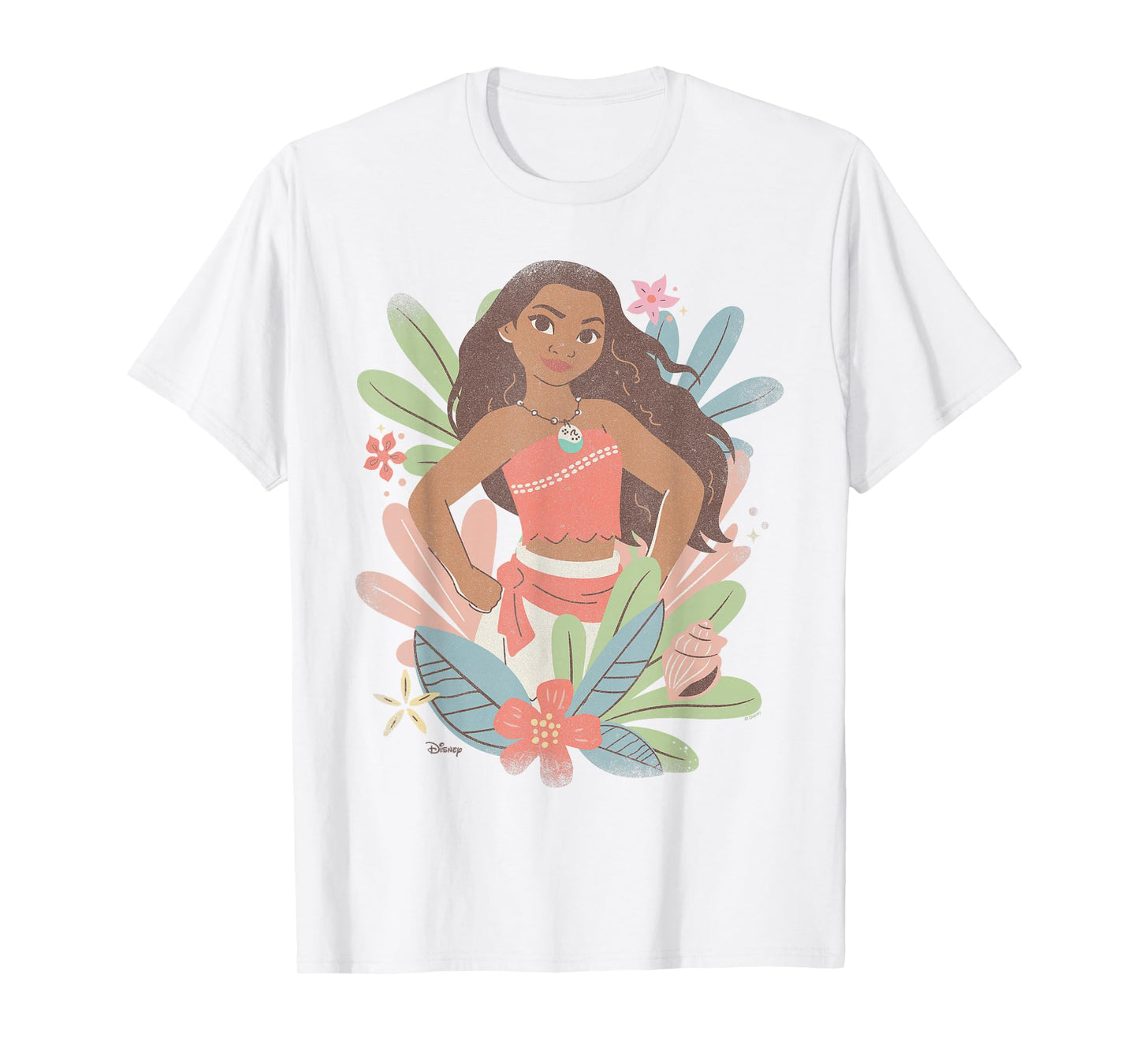 Moana - Pastel Floral T-Shirt