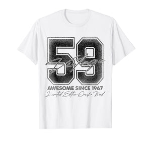 59 Year Old Gifts Vintage 1967 Limited Edition 59th Birthday T-Shirt