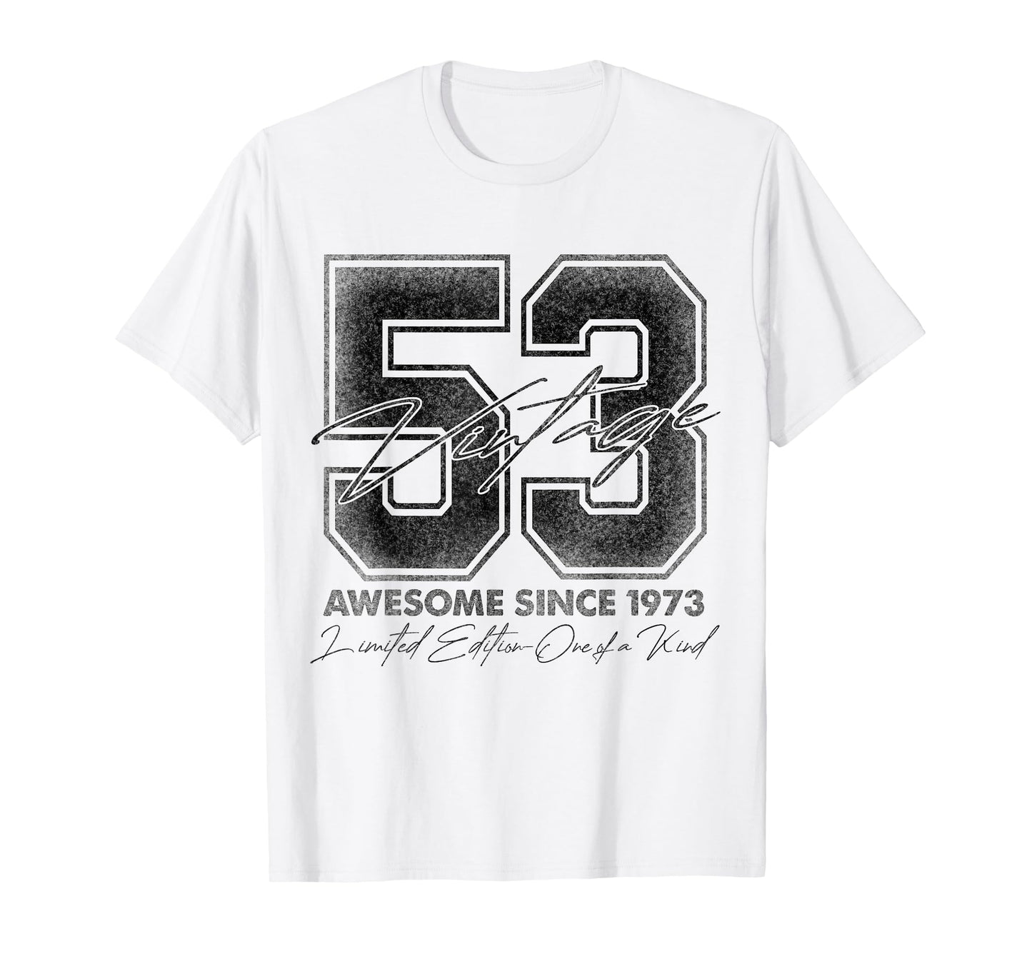 53 Year Old Gifts Vintage 1973 Limited Edition 53rd Birthday T-Shirt