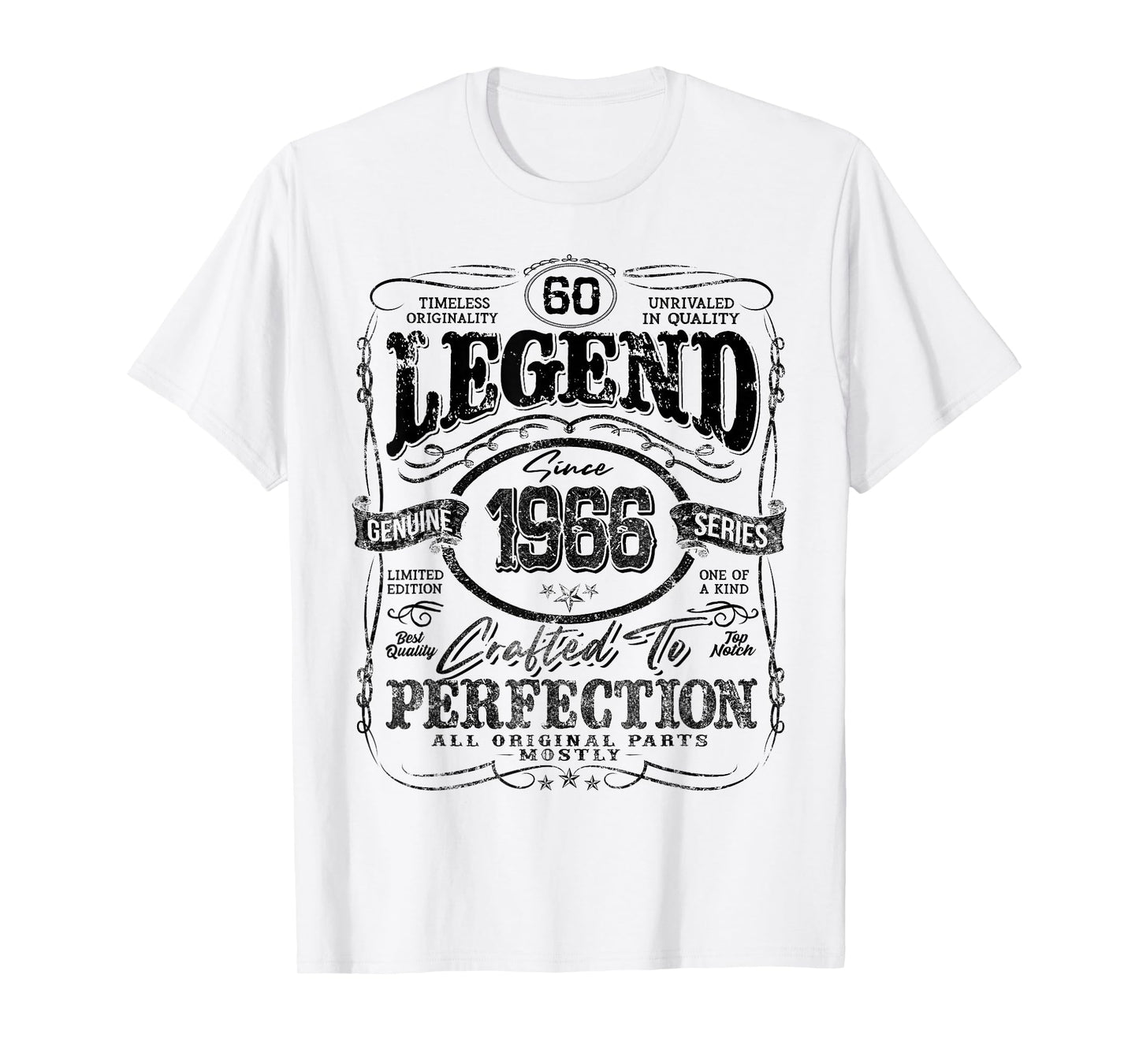 Vintage 1966 Limited Edition Shirt 60 Year Old 60th Birthday T-Shirt