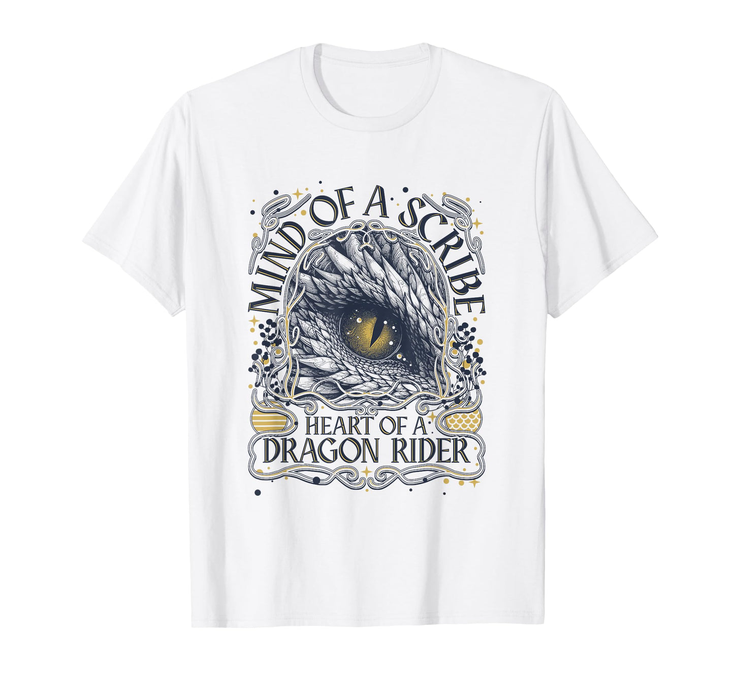 Fourth Wing Mind of A Scribe Heart Rider T-Shirt
