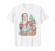 Wizard of Oz Vintage Distressed Film Poster with Cast Movie T-Shirt