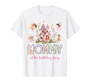 Mommy of The Birthday Fairy Magical Girl Matching T-Shirt