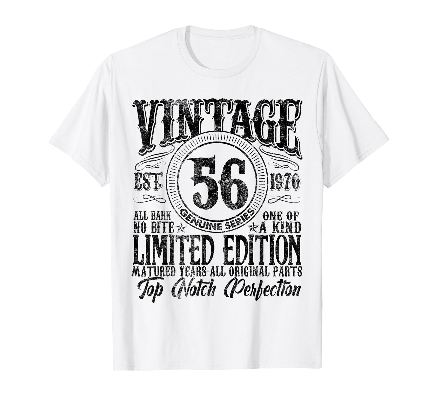 56 Year Old Gifts Vintage 1970 Limited Edition 56th Birthday T-Shirt