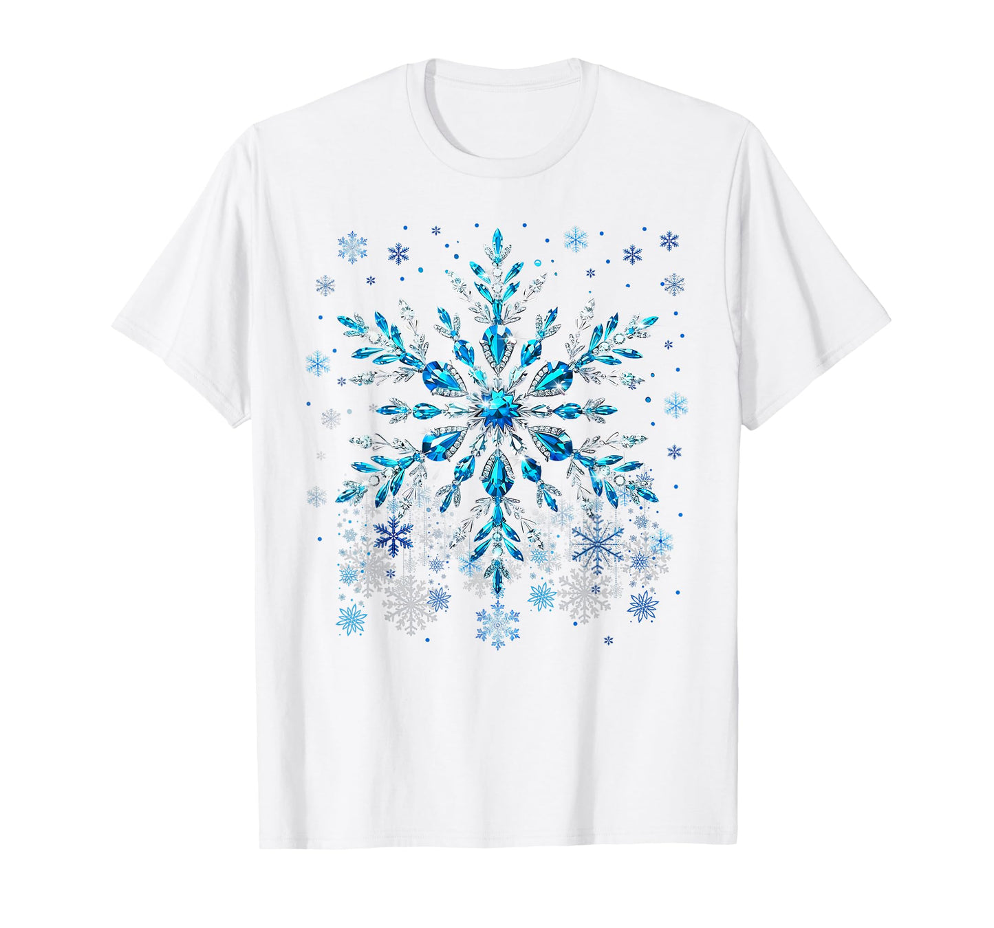 Snowflake Costume Winter Christmas Family Matching Xmas T-Shirt