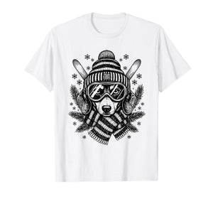 Skiing Dachshund Dog Ski T-Shirt