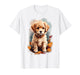 Kawaii Cute Poodle Puppy Dog Owner Miniature Poodles T-Shirt