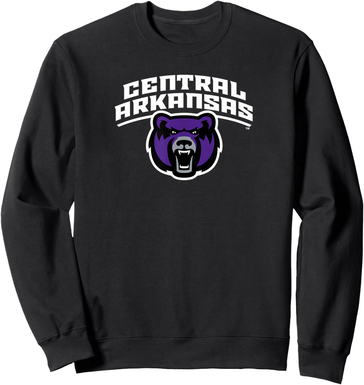 University of Central Arkansas Bears Athletic Primary Sweatshirt - Sweatshirt | Black