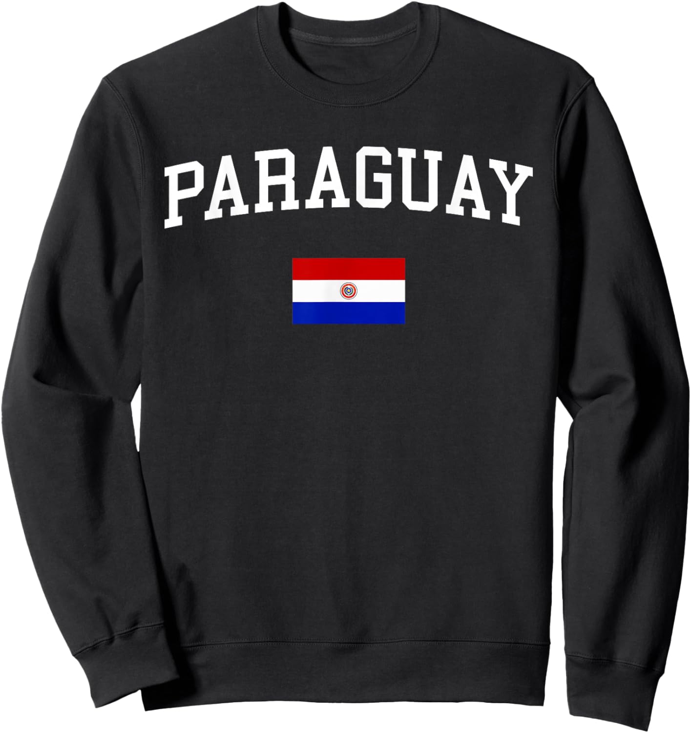 Paraguayan Flag Men Women Kids Paraguay Sweatshirt - Sweatshirt | Black