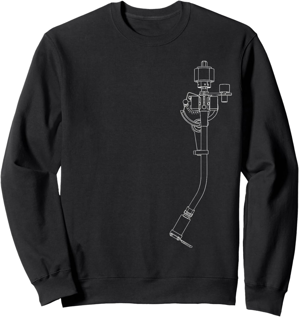 DJ Turntable - Technics 1200 Sweatshirt - Sweatshirt | Black