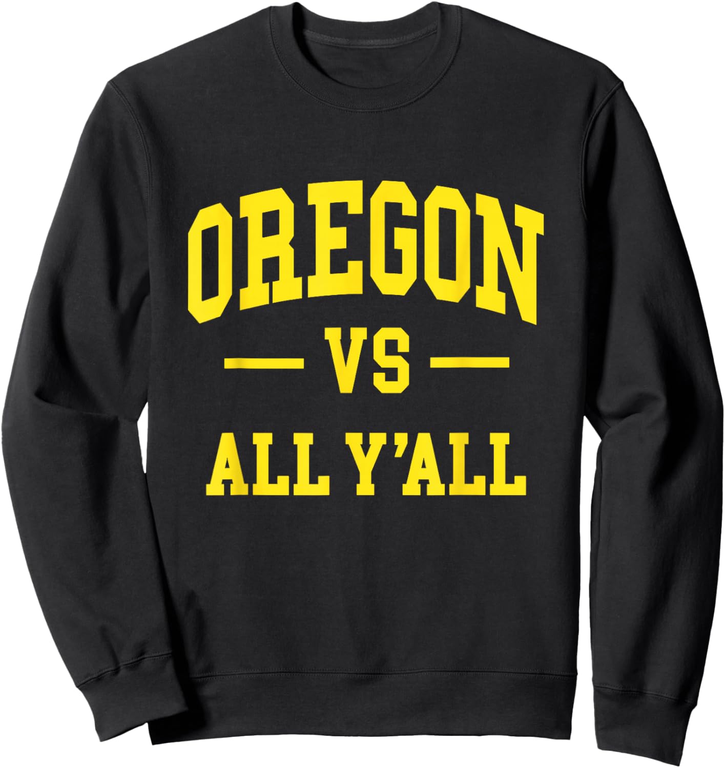 Oregon - Throwback Design - Classic Sweatshirt - Sweatshirt | Black