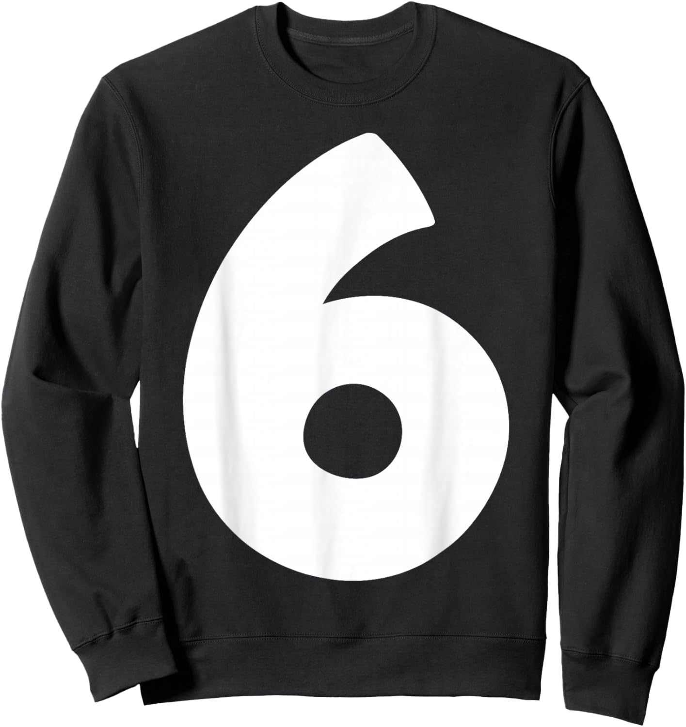 6 Number Six Seven 67 Gen Alpha Slang Funny Meme Matching Sweatshirt - Sweatshirt | Black