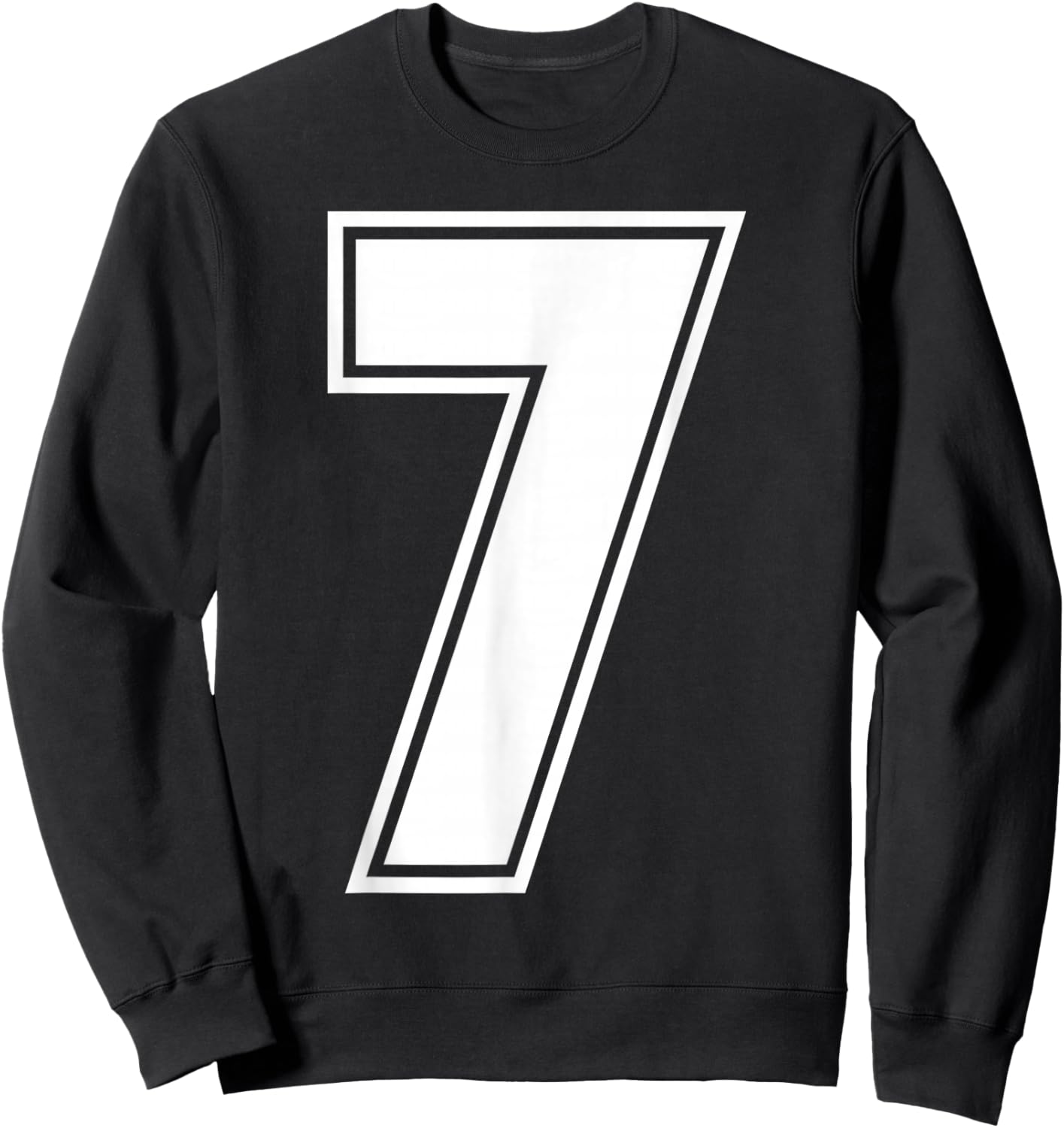 6 7 Seven Couples Costume Funny Meme Sweatshirt - Sweatshirt | Black