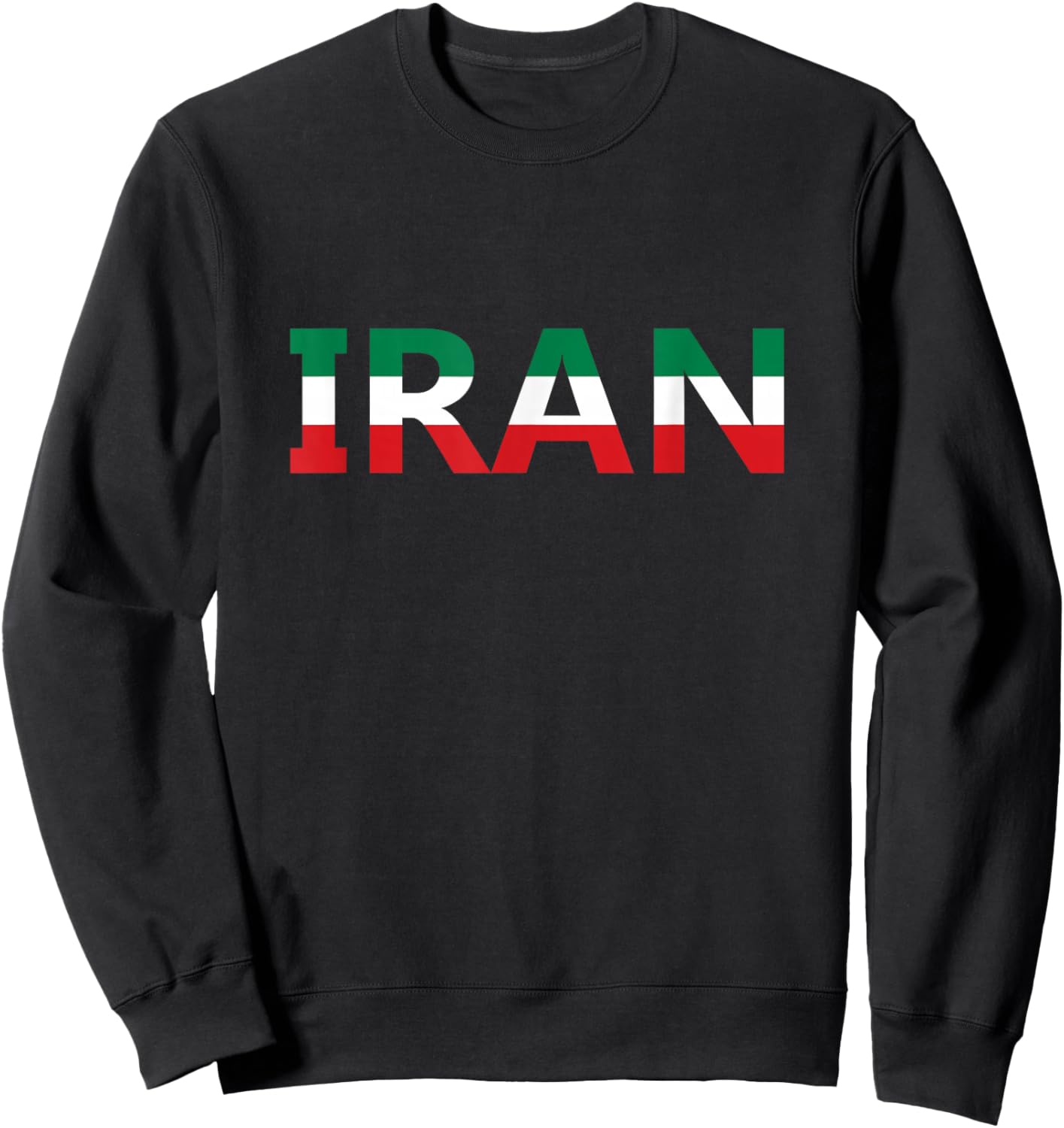Iran Flag- Persian Sweatshirt - Sweatshirt | Black
