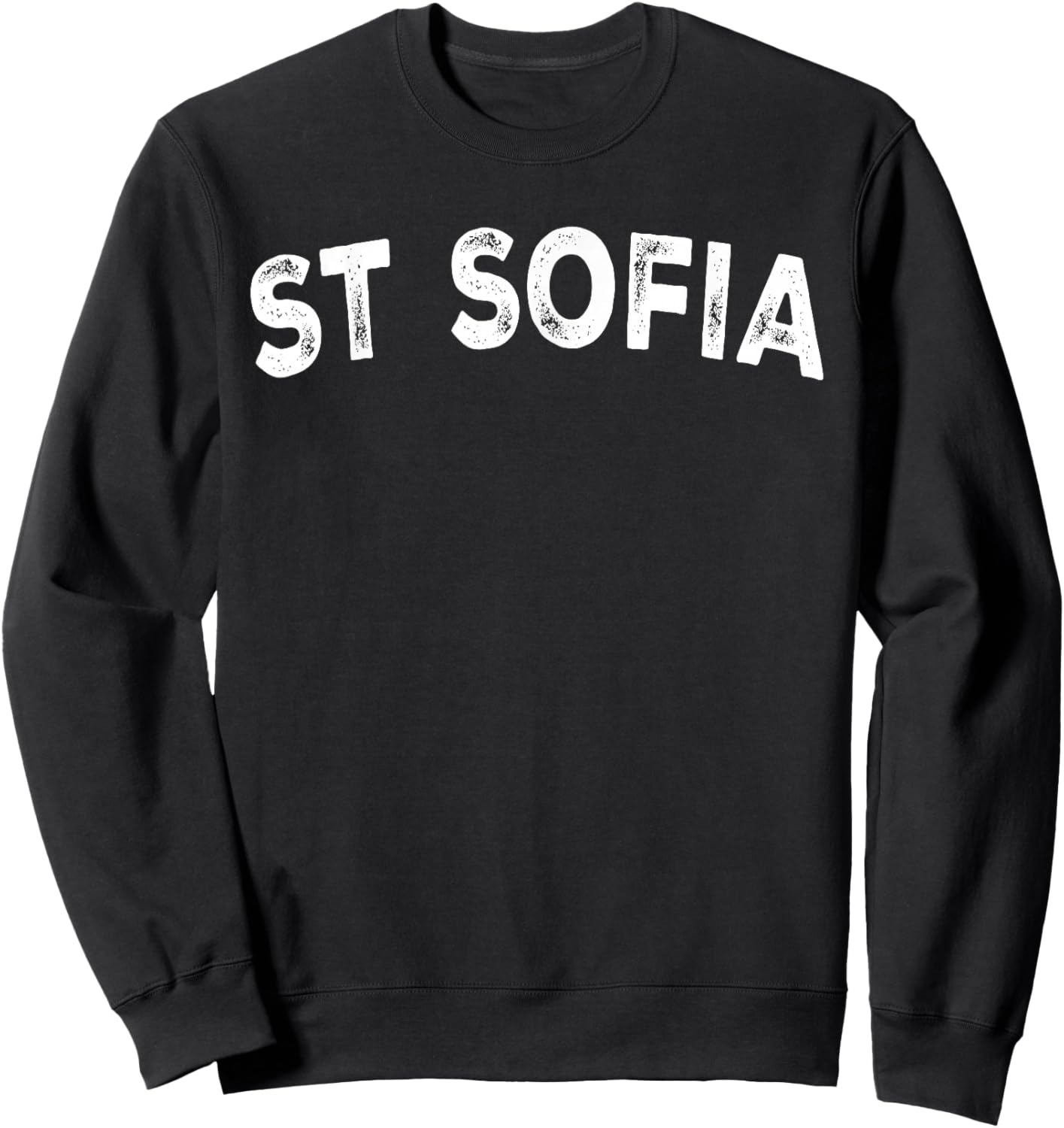 St Sofia Sweatshirt - Sweatshirt | Black
