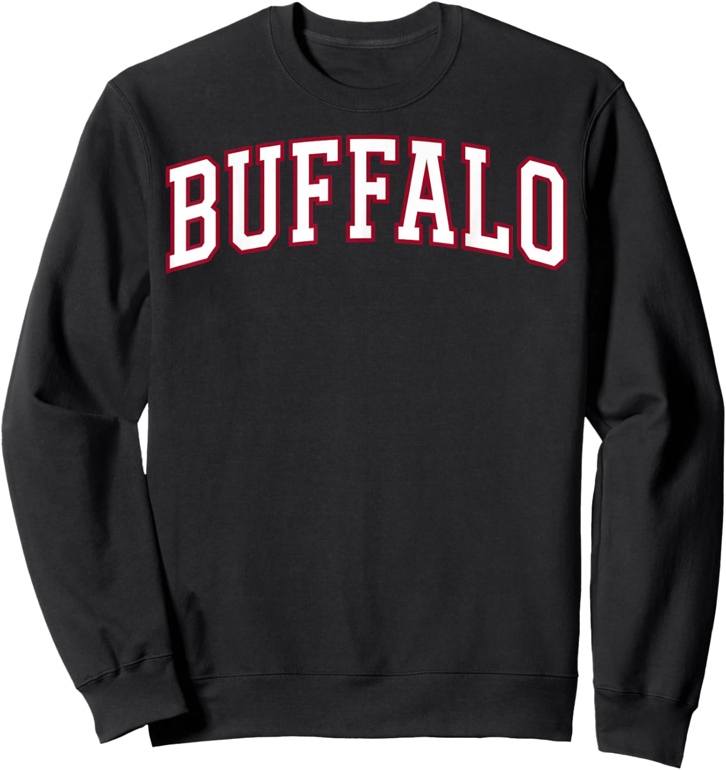 Buffalo Vintage Design Men Women Kids Sweatshirt - Sweatshirt | Black
