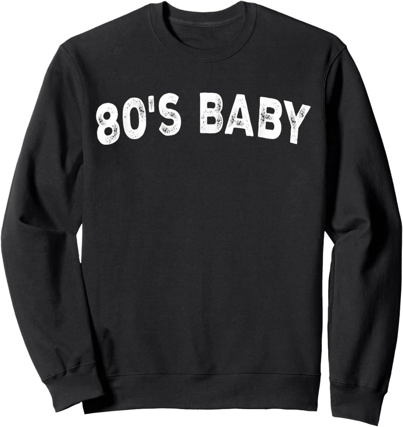 80's Baby Sweatshirt - Sweatshirt | Black