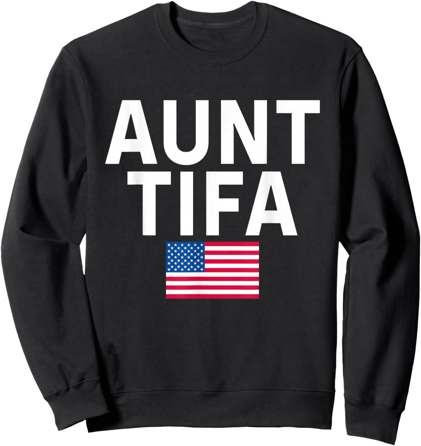 Aunt Tifa Sweatshirt - Sweatshirt | Black