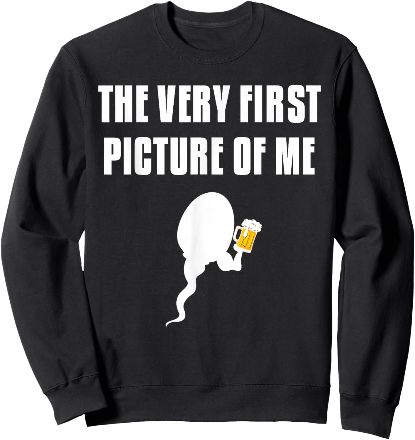 The Very First Picture of Me Sweatshirt - Sweatshirt | Black