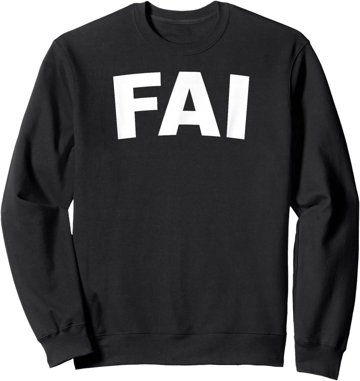 FAI Sweatshirt - Sweatshirt | Black
