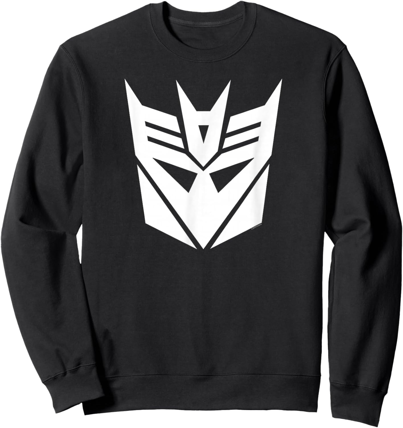 Transformers White Decepticon Sigil Sweatshirt - Sweatshirt | Black