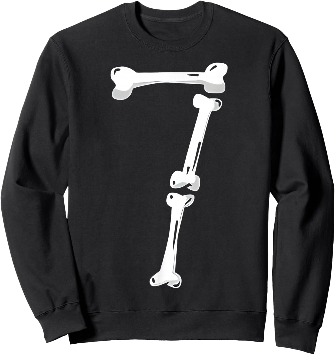 Funny 67 Six Seven Meme Skeleton Couple Halloween Costume Sweatshirt - Sweatshirt | Black