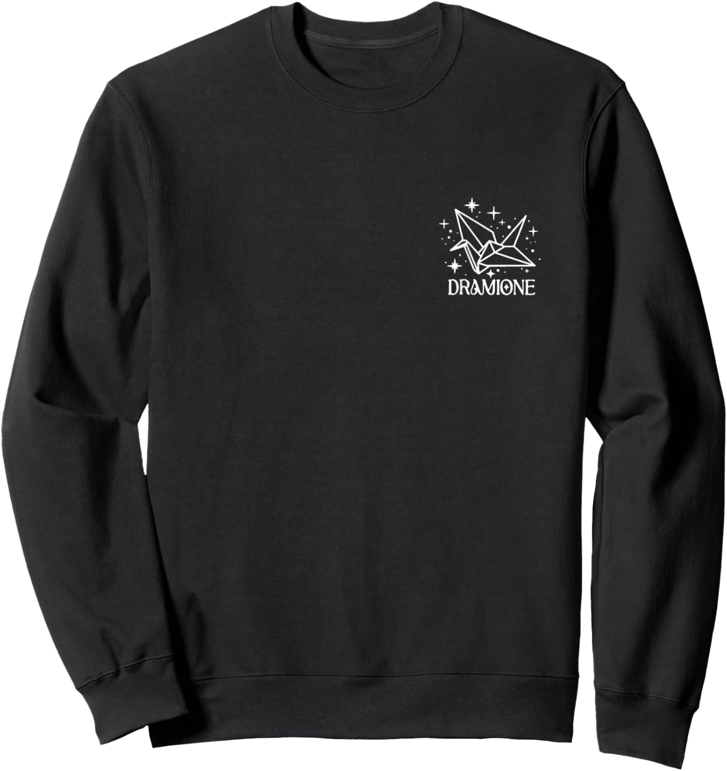 Dramamine Fanfiction Book Lover Dramione Both Sides Print Sweatshirt - Sweatshirt | Black