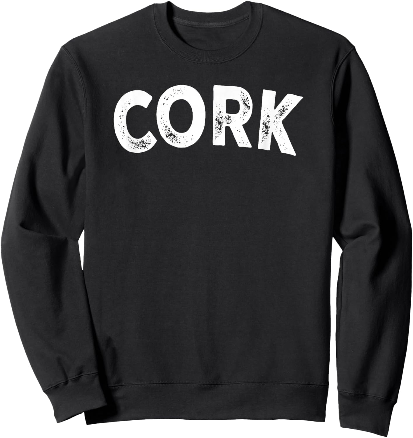 Cork Sweatshirt - Sweatshirt | Black