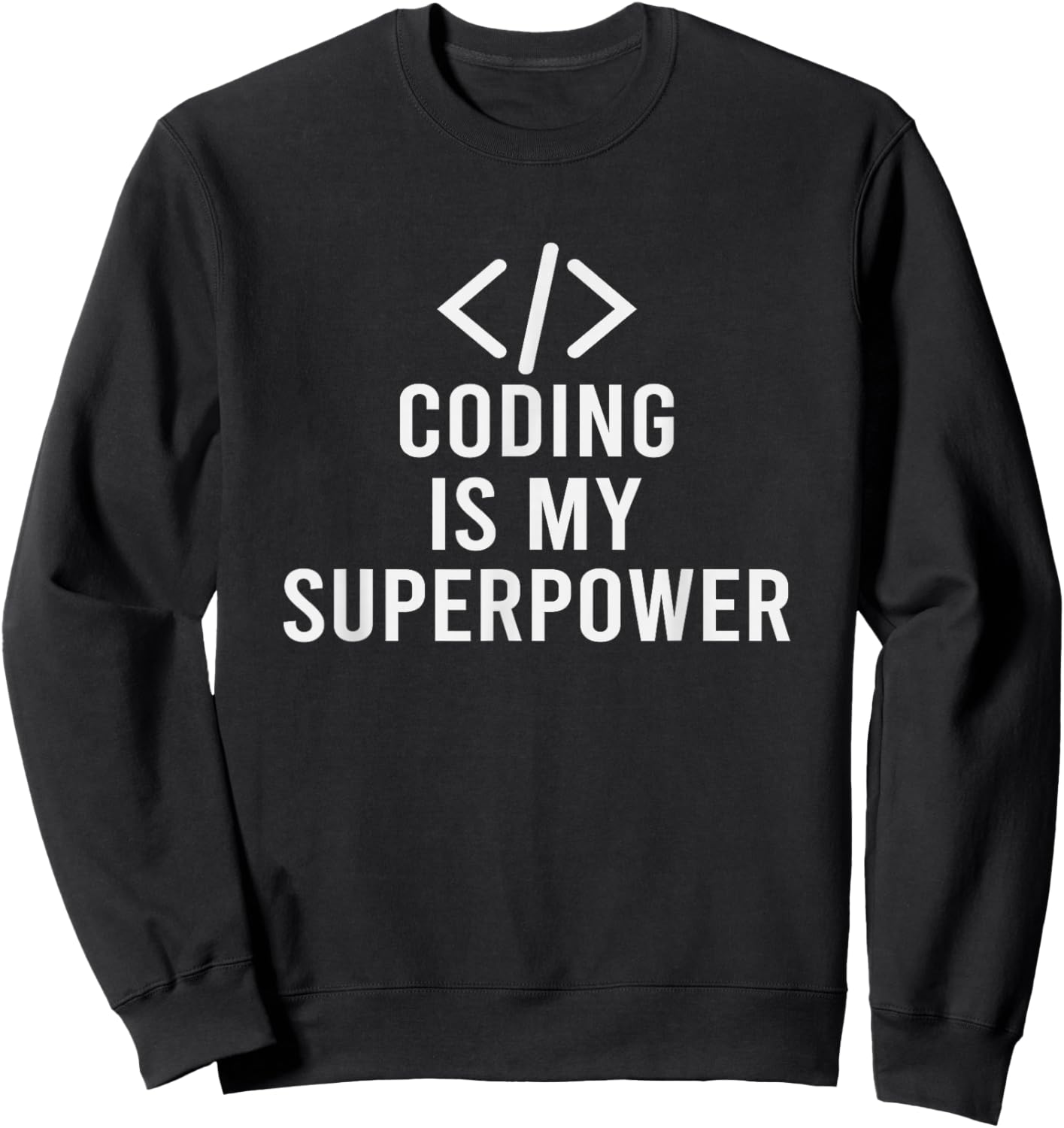 Binary Coding Nerd Computer Science Coder Geek Programmer Sweatshirt - Sweatshirt | Black