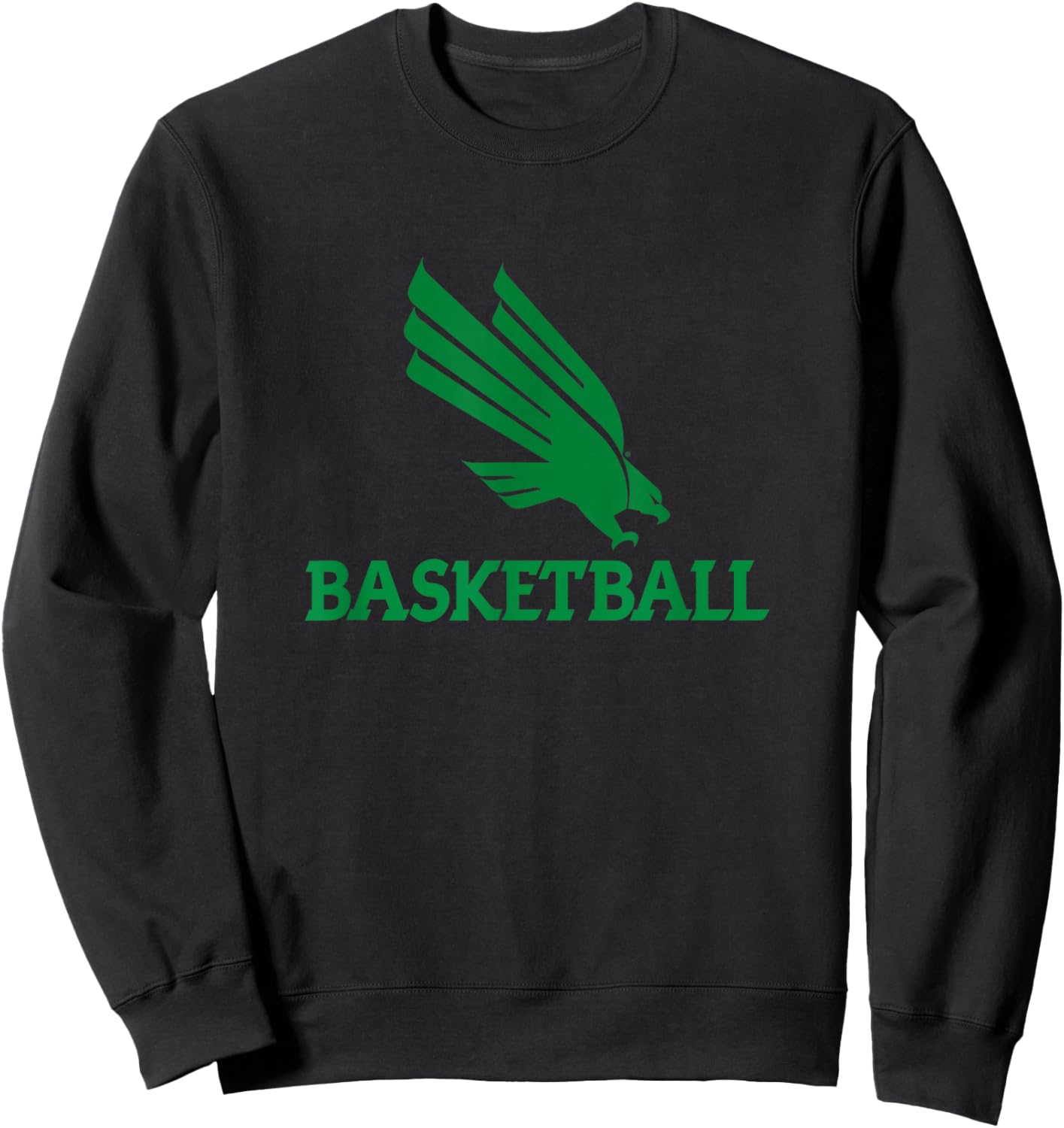 UNT Basketball Mean Green NCAA UNT07 Sweatshirt - Sweatshirt | Black