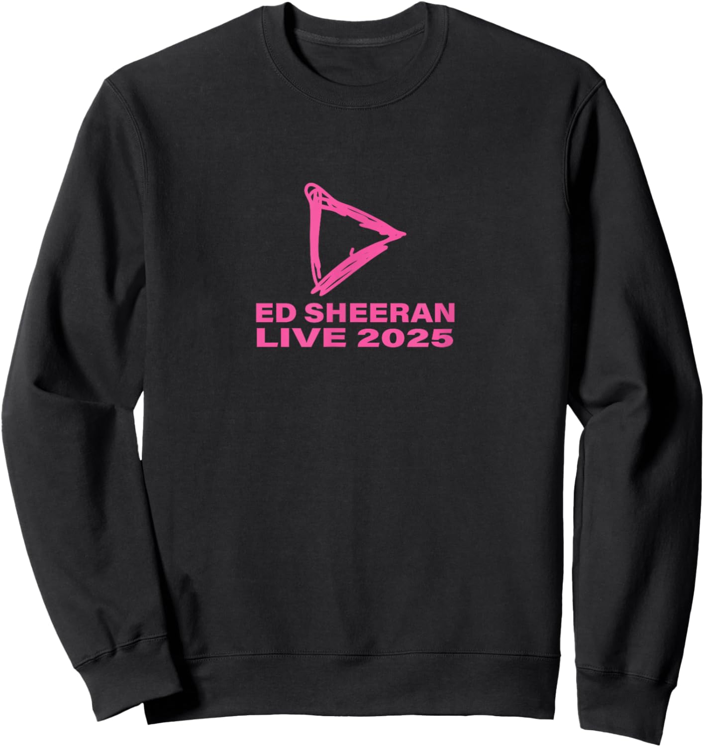 Ed Sheeran Play Live 2025 Sweatshirt - Sweatshirt | Black