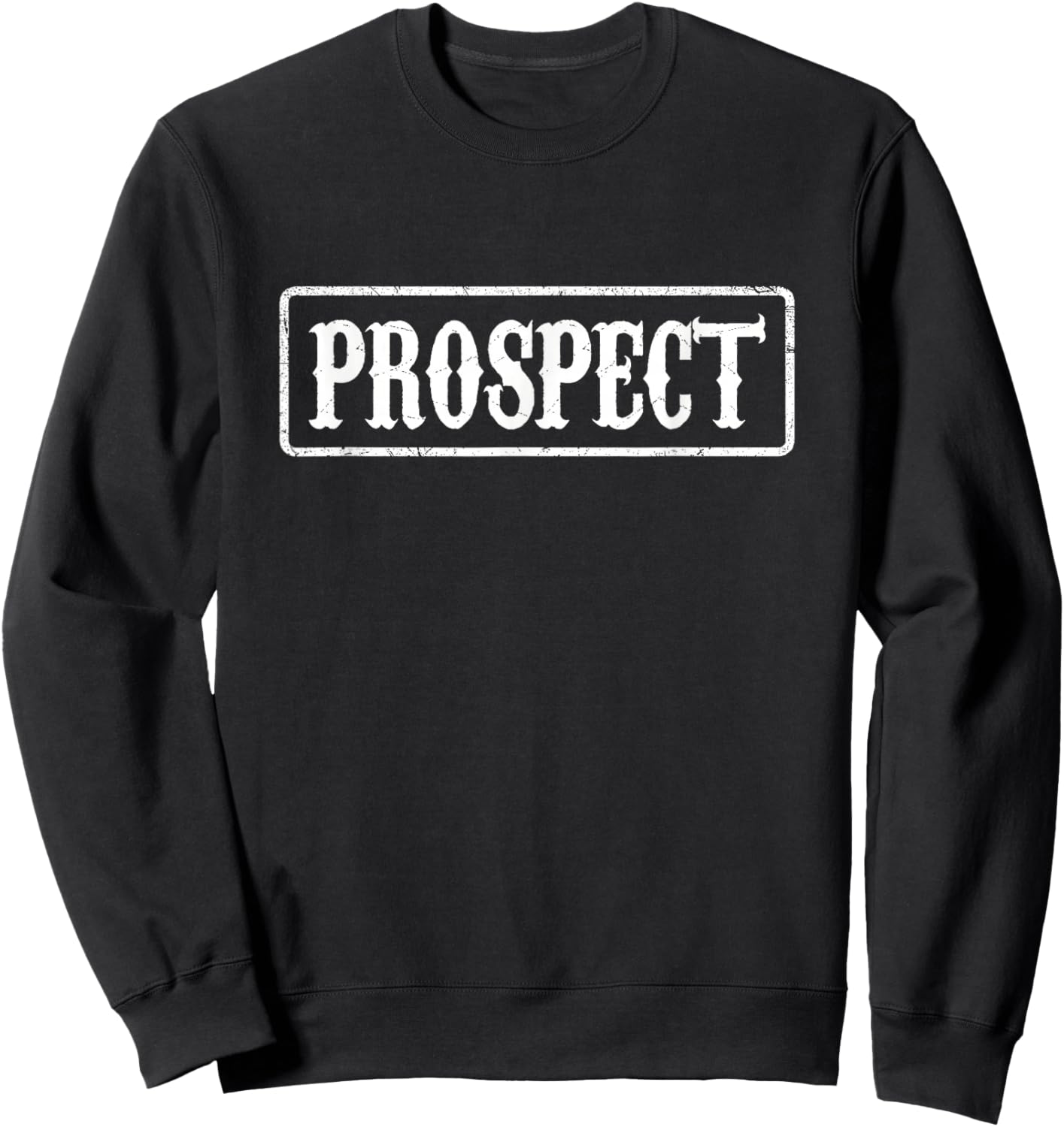Samcro Motorcycle Club Prospect Stamp Style Sweatshirt - Sweatshirt | Black